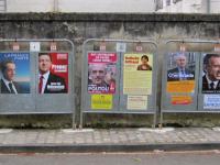 Affiches dix candidats élection présidentielle 2012